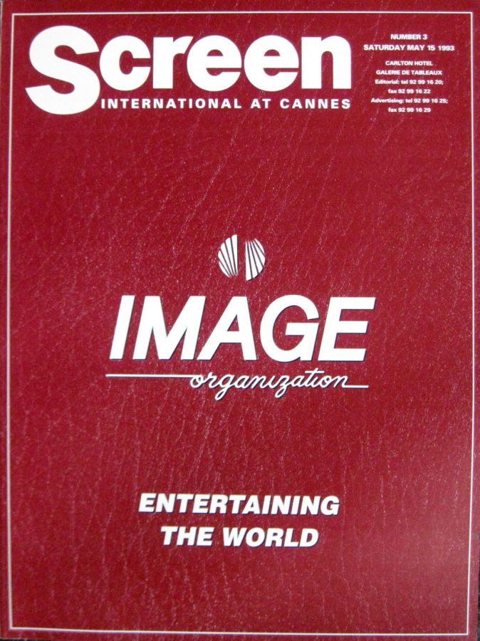 SCREEN INTERNATIONAL magazine side cover 15 May 1993