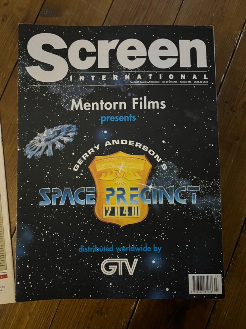 SCREEN INTERNATIONAL magazine side cover Issue 991 20 January 1995