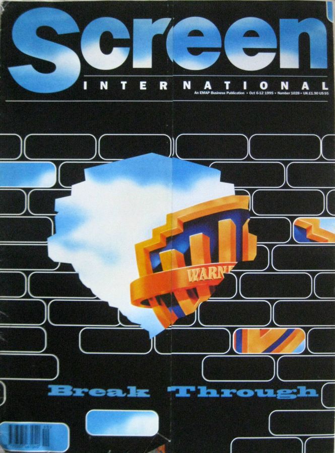 SCREEN INTERNATIONAL magazine side cover Issue 1028 6 October 1995