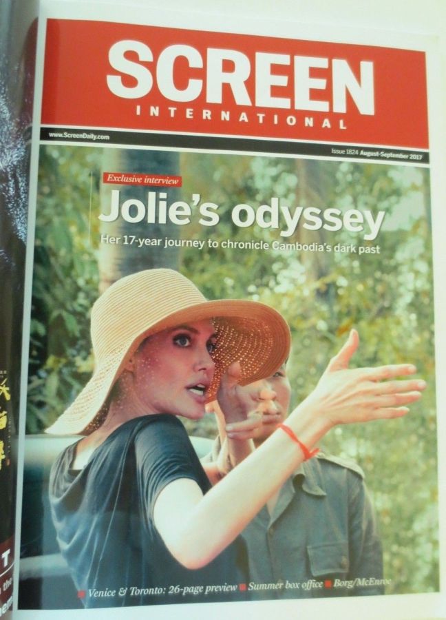 SCREEN INTERNATIONAL magazine side cover Issue 1824  August 2017