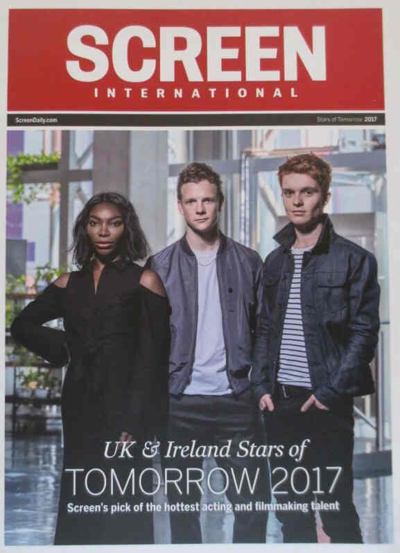 SCREEN INTERNATIONAL magazine side cover  December 2017