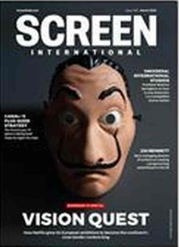 SCREEN INTERNATIONAL magazine side cover 15 March 2023