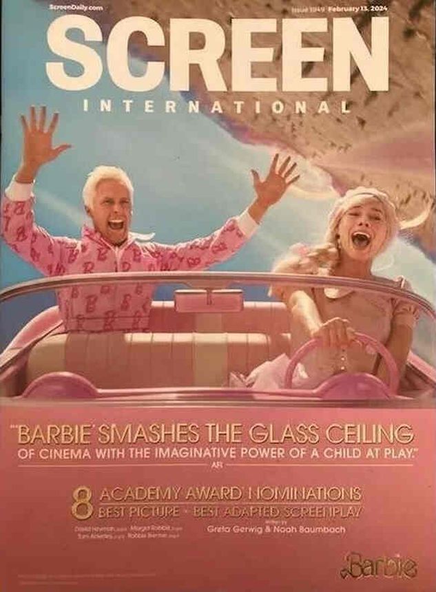 SCREEN INTERNATIONAL magazine side cover Issue 1949 13 February 2024