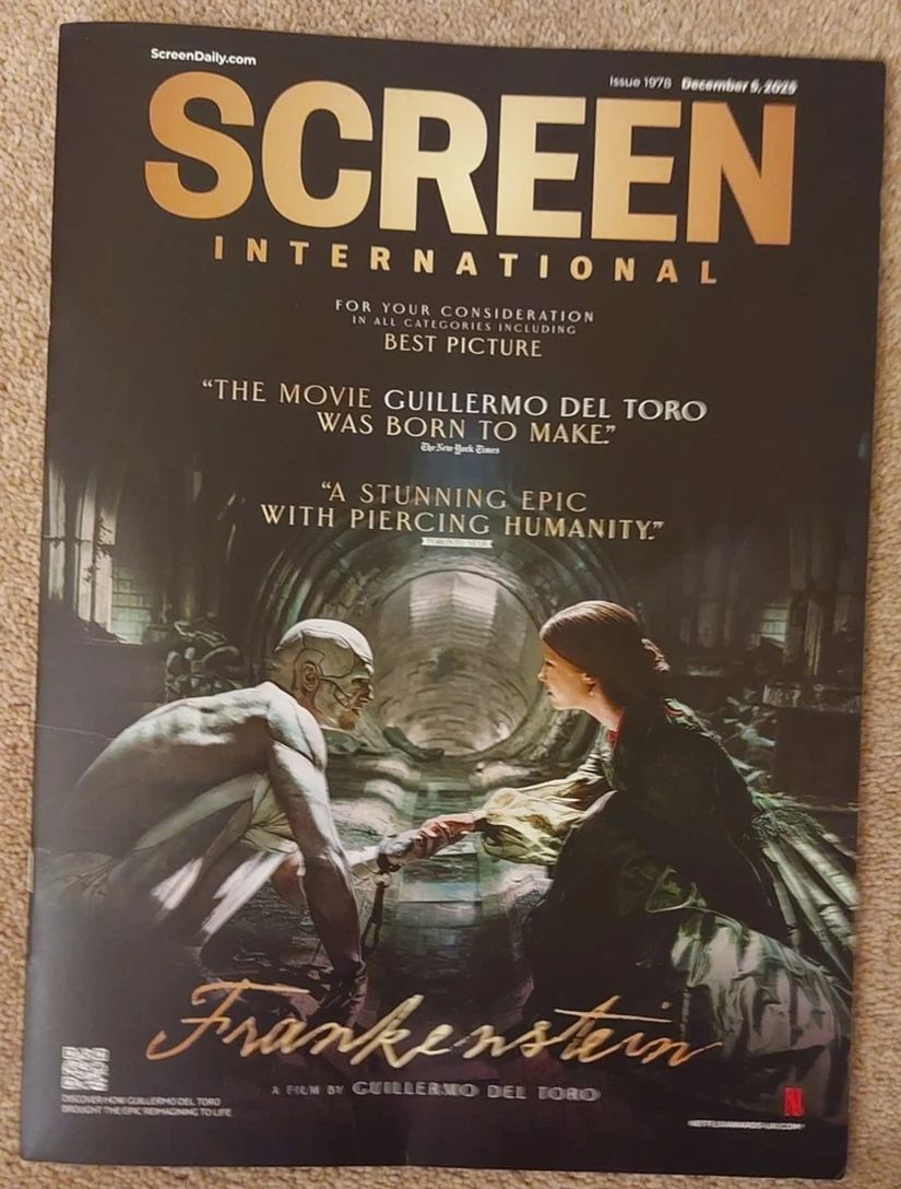 SCREEN INTERNATIONAL magazine side cover Issue 1978 5 December 2025