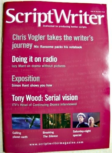 SCRIPTWRITER magazine side cover Issue 10 May 2003