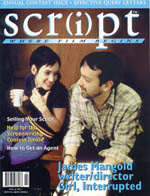 SCRIPT magazine side cover Issue 19 January/February 2000
