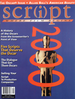 SCRIPT magazine side cover Issue 20 March/April 2000