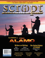 SCRIPT magazine side cover Issue 44 March/April 2004