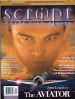 SCRIPT magazine side cover Issue 48 November/December 2004