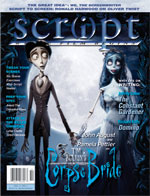 SCRIPT magazine side cover Issue 53 September/October 2005