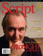 SCRIPT magazine side cover Issue 62 March/April 2007
