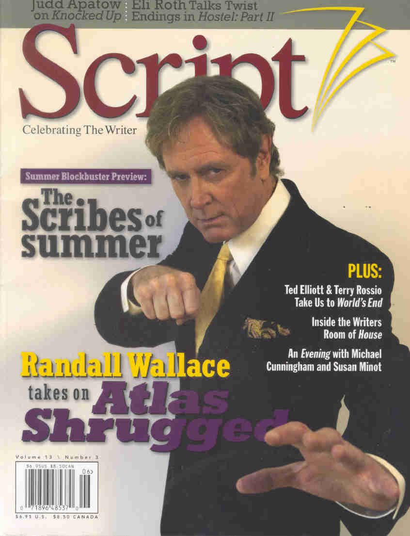 SCRIPT magazine side cover Issue 63 May/June 2007