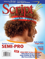 SCRIPT magazine side cover Issue 68 March/April 2008
