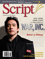 SCRIPT magazine side cover Issue 69 May/June 2008