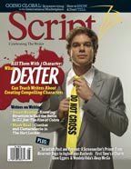 SCRIPT magazine side cover Issue 76 July/August 2009