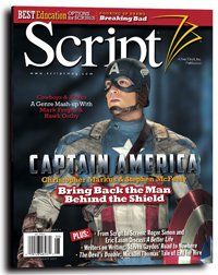 SCRIPT magazine side cover Issue 88 July/August 2011