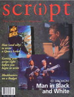 SCRIPT magazine side cover Issue 5 July/August 1997
