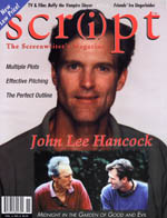 SCRIPT magazine side cover Issue 7 November/December 1997