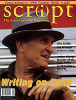 SCRIPT magazine side cover Issue 8 January/February 1998