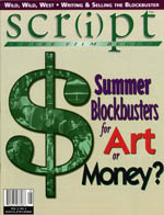 SCRIPT magazine side cover Issue 16 July/August 1999