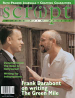 SCRIPT magazine side cover Issue 18 November/December 1999
