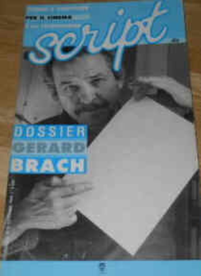 SCRIPT (It) magazine side cover Issue 8  1990