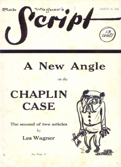 ROB WAGNERS SCRIPT magazine side cover 18 March 1944