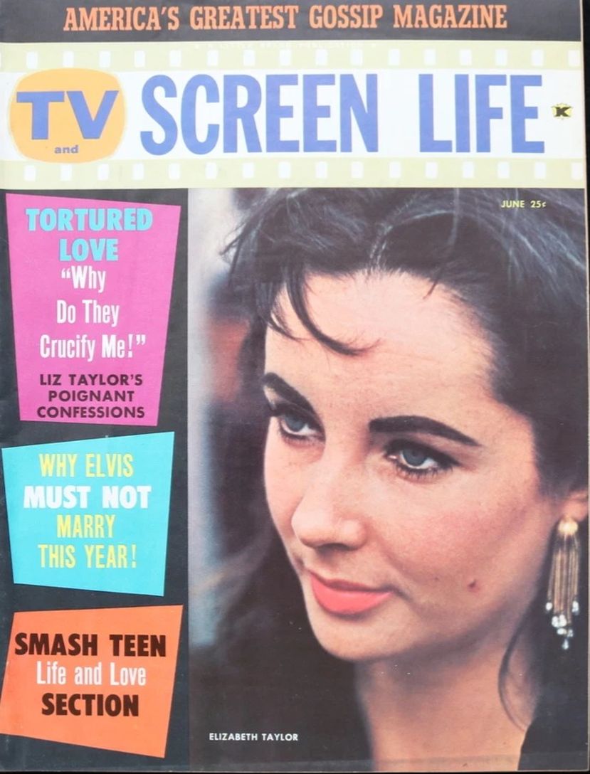 SCREEN LIFE magazine side cover  June 1959