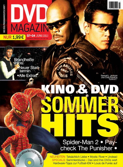 SCREEN BLURAY DVD magazine side cover June/July 2004