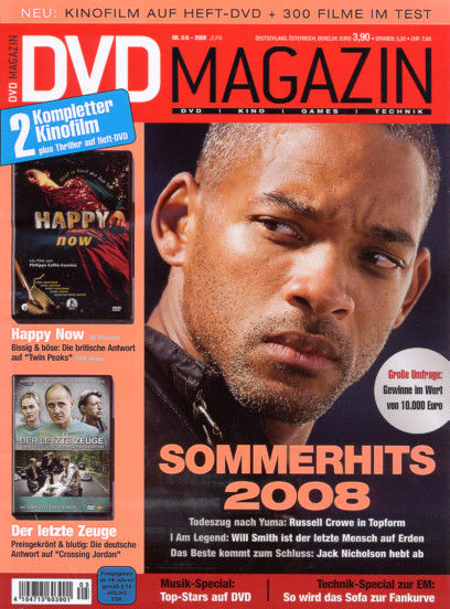 SCREEN BLURAY DVD magazine side cover June 2008