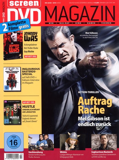 SCREEN BLURAY DVD magazine side cover March 2010