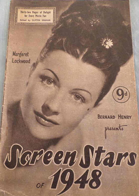 SCREEN STARS 1948-9 magazine side cover   1948