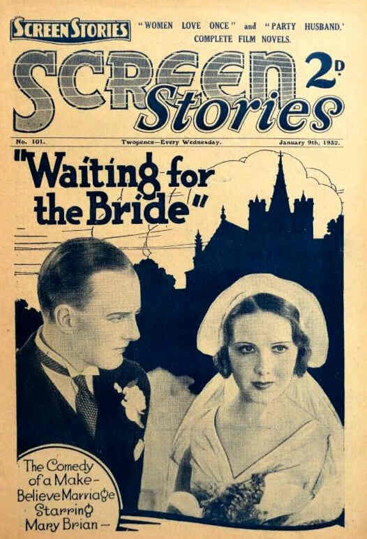 SCREEN STORIES (UK-30s) magazine side cover Issue 101 9 January 1932