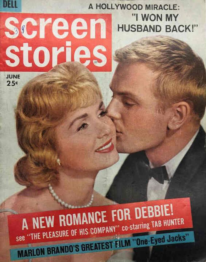 SCREEN STORIES magazine side cover  June 1961