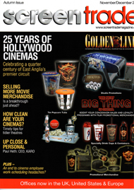 SCREENTRADE magazine side cover December 2014