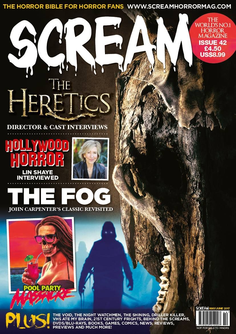 SCREAM magazine side cover Issue 42 May/June 2017