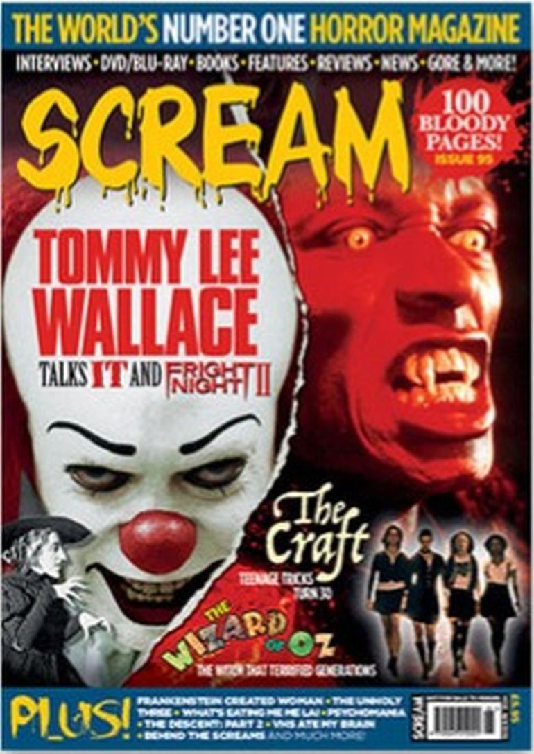 SCREAM magazine side cover Issue 95  March/April 2026