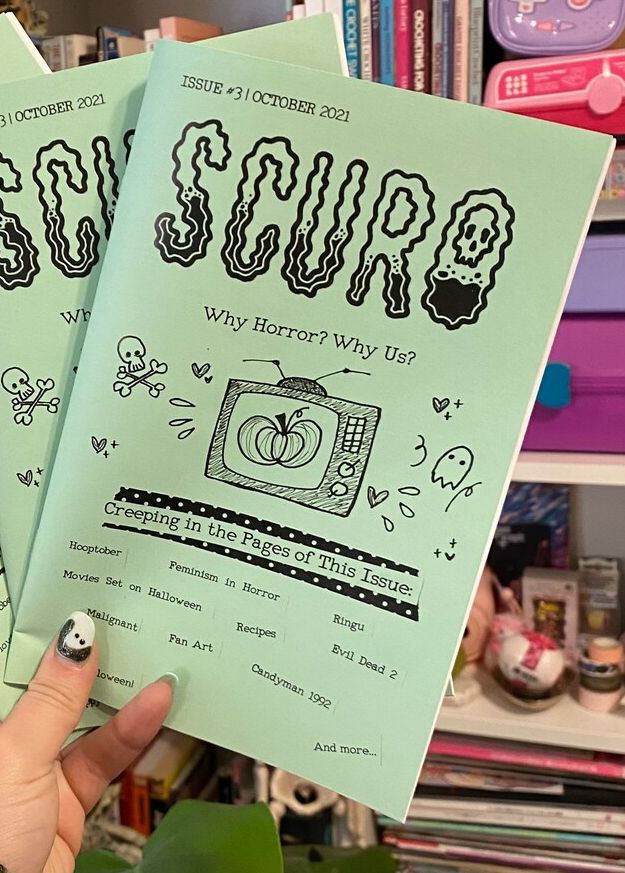 SCURO magazine side cover Issue 3  October 2021