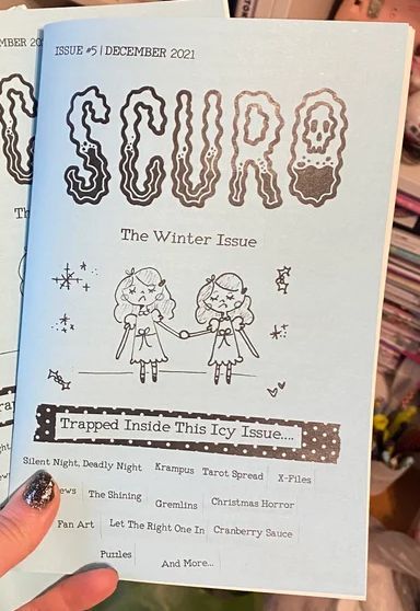 SCURO magazine side cover Issue 5  December 2021