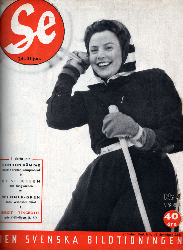 SE magazine side cover Issue 4 24 January 1941
