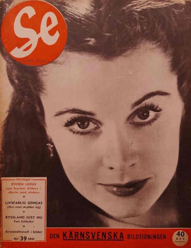 SE magazine side cover Issue 39 26 September 1941
