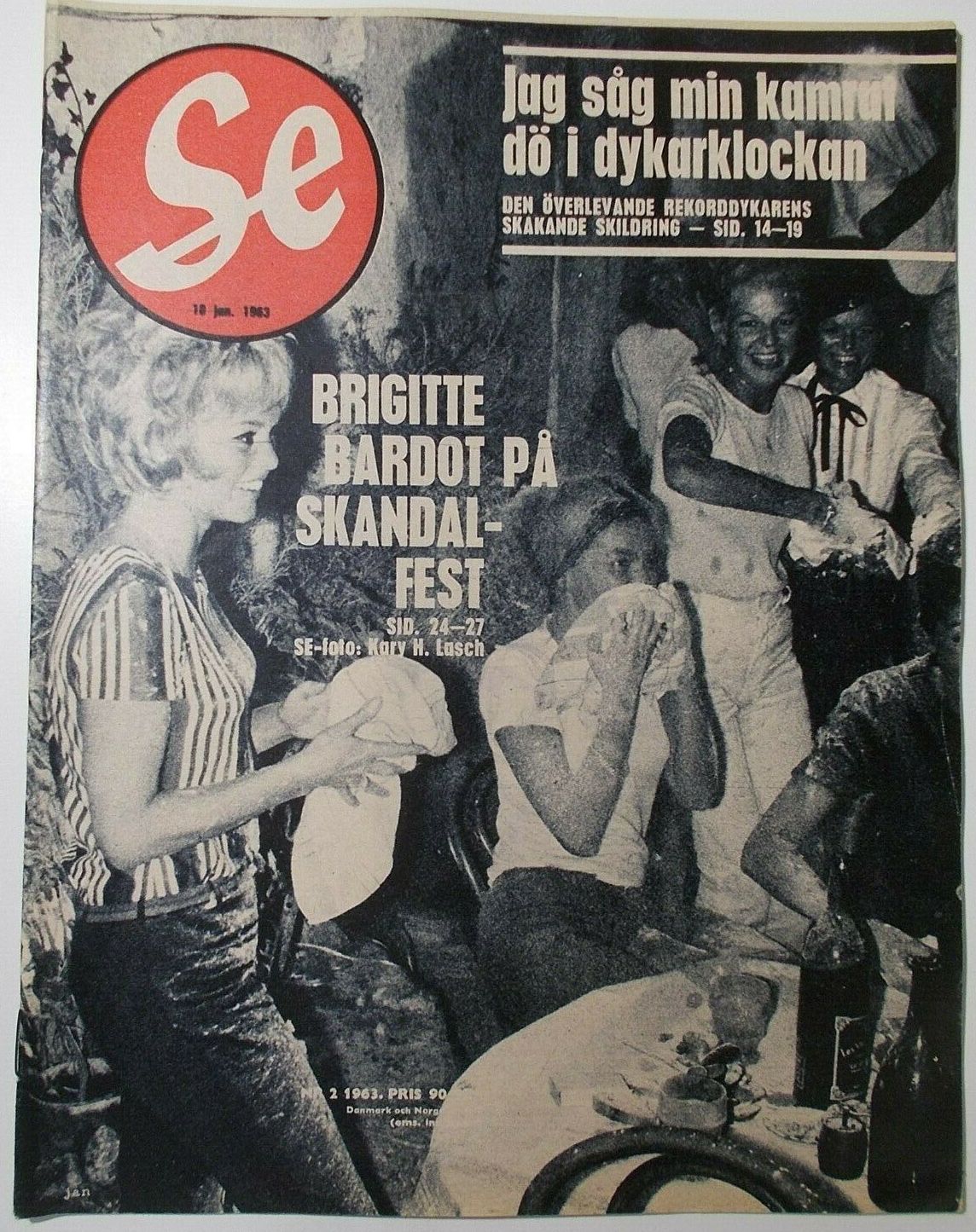 SE magazine side cover Issue 2 10 January 1963