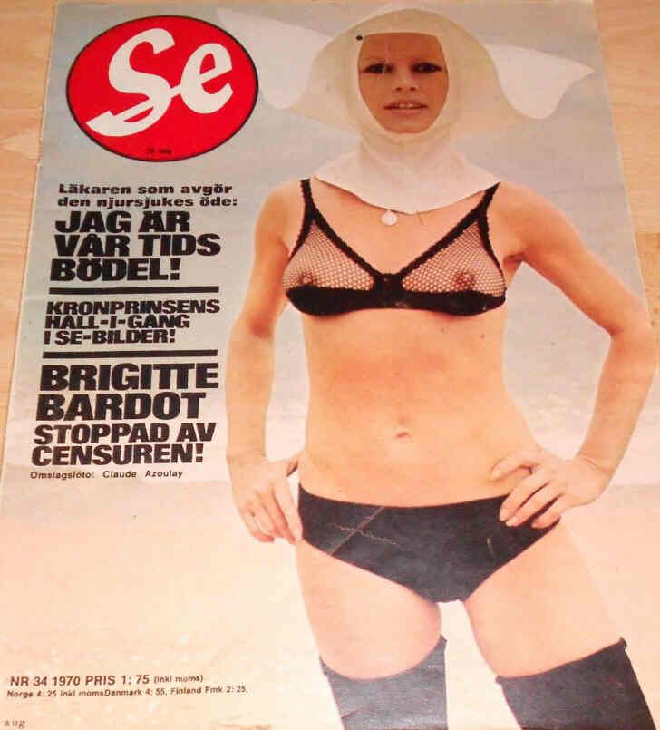 SE magazine side cover Issue 34   1970