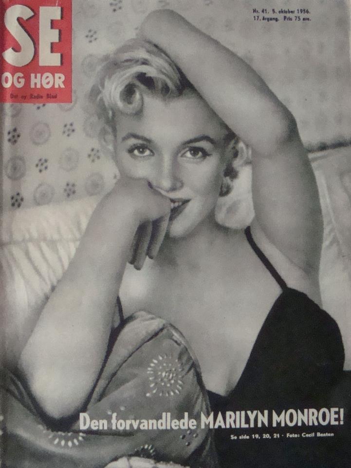 SE OG HOR magazine side cover 5 October 1956