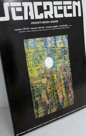 SEAGREEN magazine side cover Issue 13/14 Winter 1991