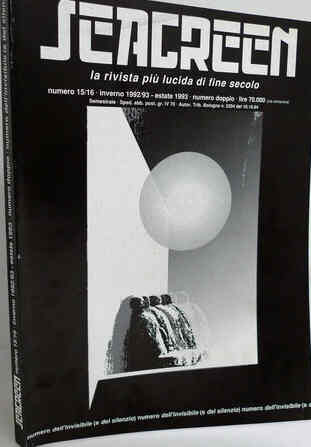 SEAGREEN magazine side cover Issue 15/16 Winter 1992
