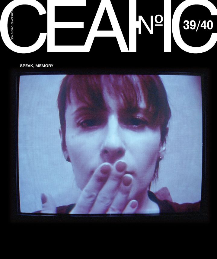 SEANCE magazine side cover Issue 39-40   2009