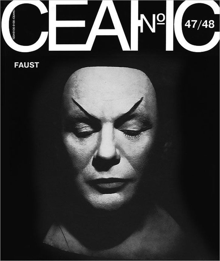 SEANCE magazine side cover Issue 47-8   2010