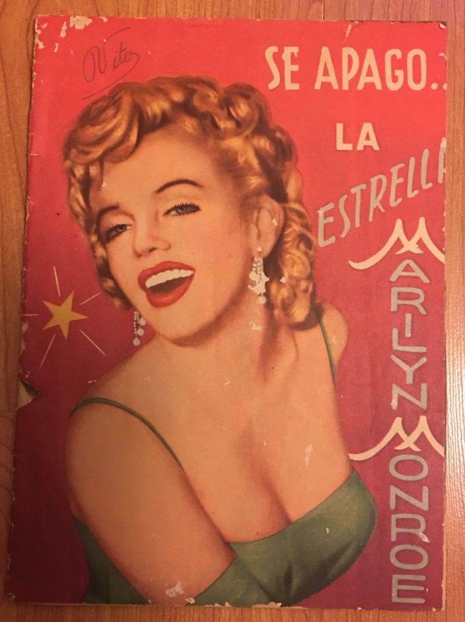 SE APAGO LA ESTRELLA magazine side cover   1962