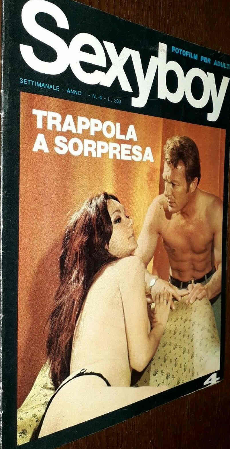 SEXYBOY magazine side cover Issue 4   1960